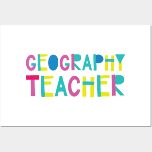 Geography Teacher Gift Idea Cute Back to School Posters and Art